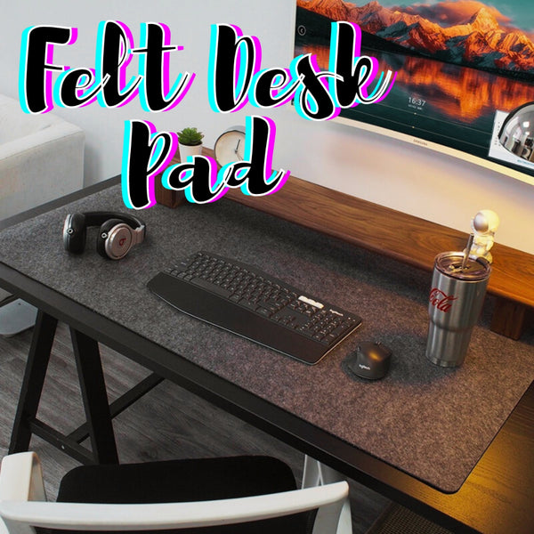Minimalistic Felt Desk Pad